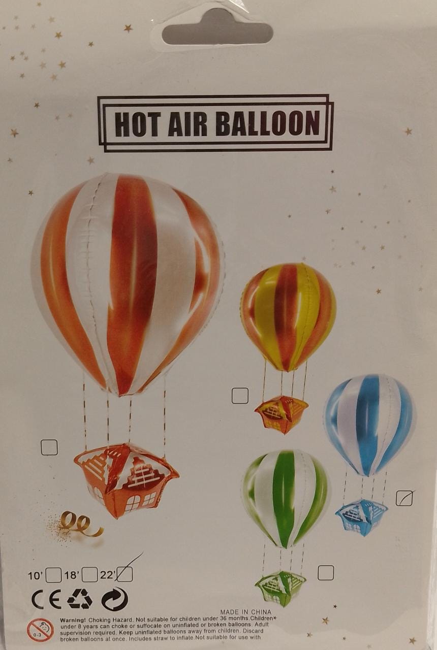 Globo Aerostatico varios colores