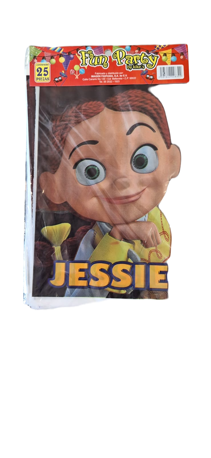 Paquete 10 Bolsas para bolo Jessy Toy Story