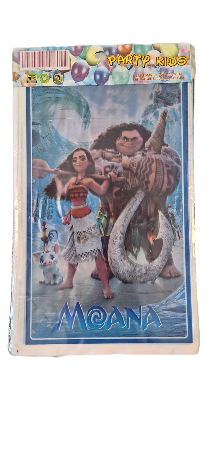 Paquete 10 Bolsas para bolo Moana
