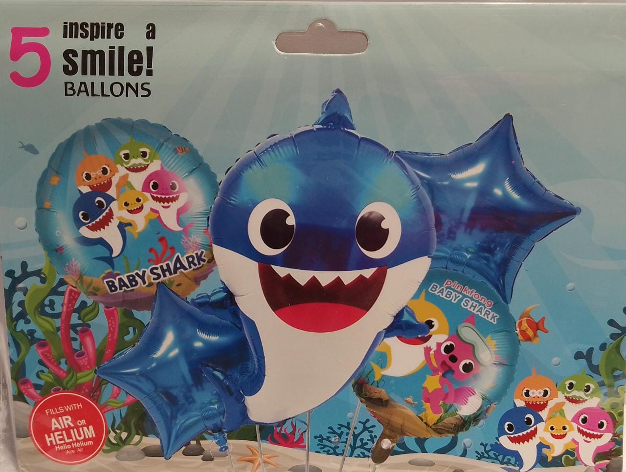 Set Baby Shark 5 Piezas