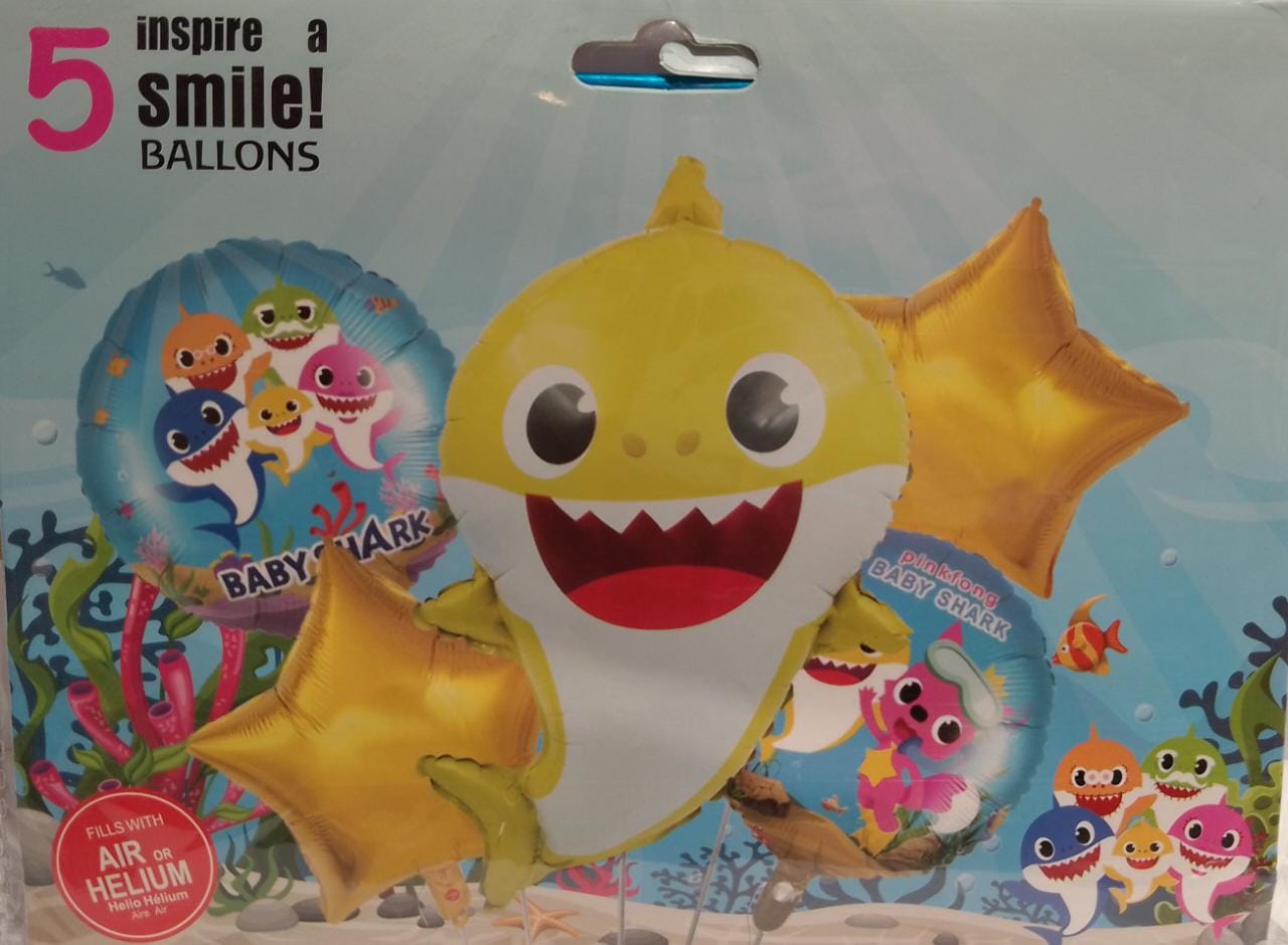 Set Baby Shark 2 5 Piezas