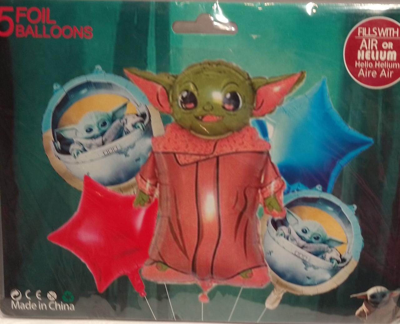 Set Baby Yoda 5 Piezas