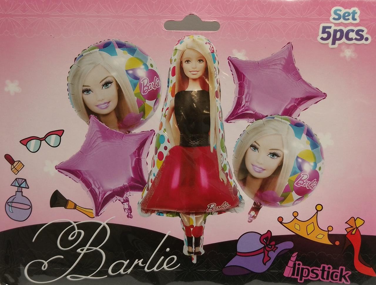 Set Barbie 5 Piezas 1