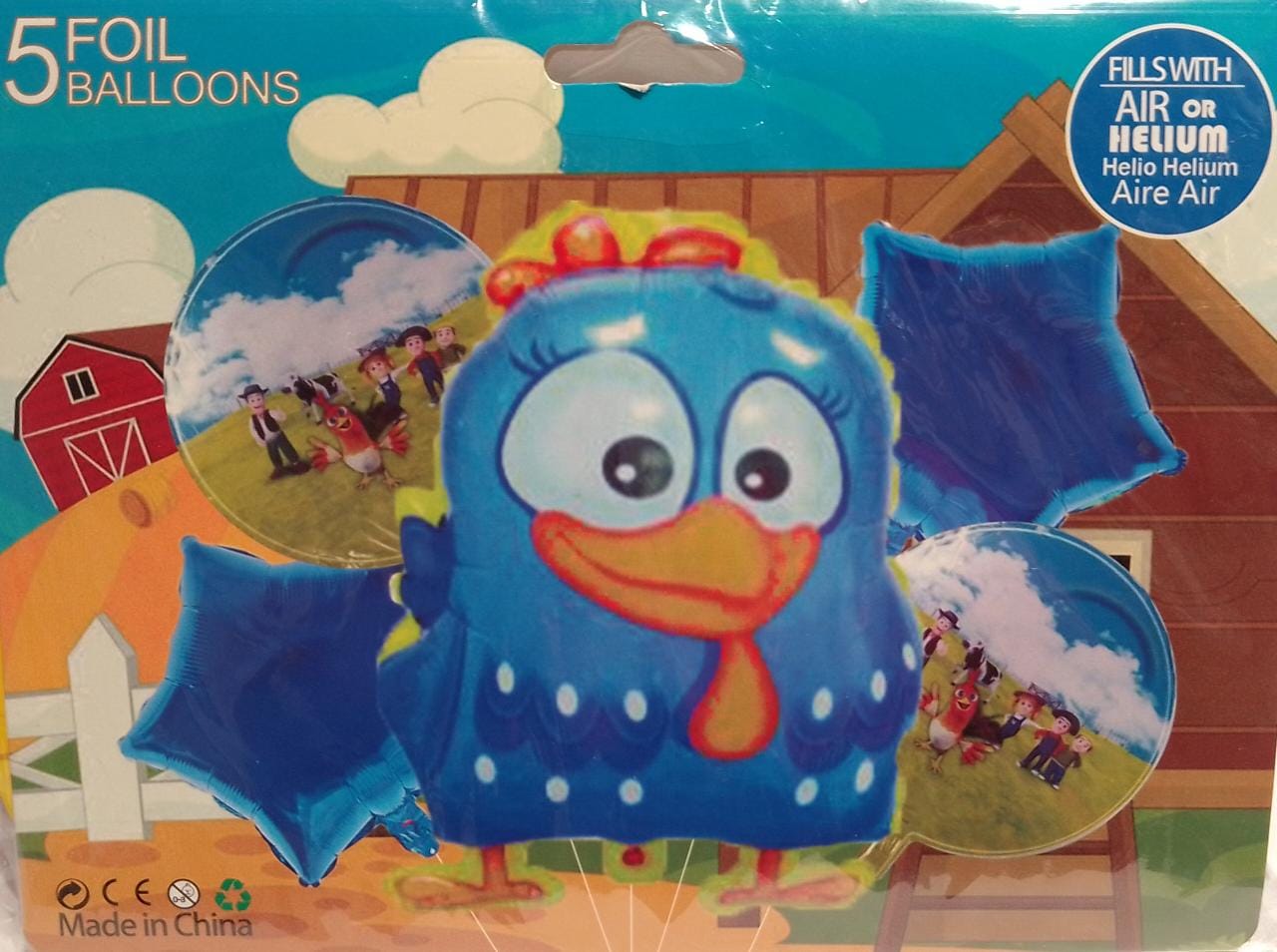 Set Gallina Pintadita 5 Piezas