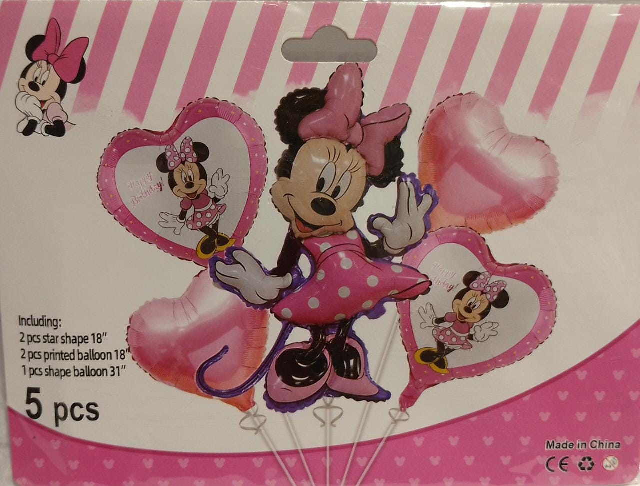 Set Minnie Mouse 5 Piezas 2