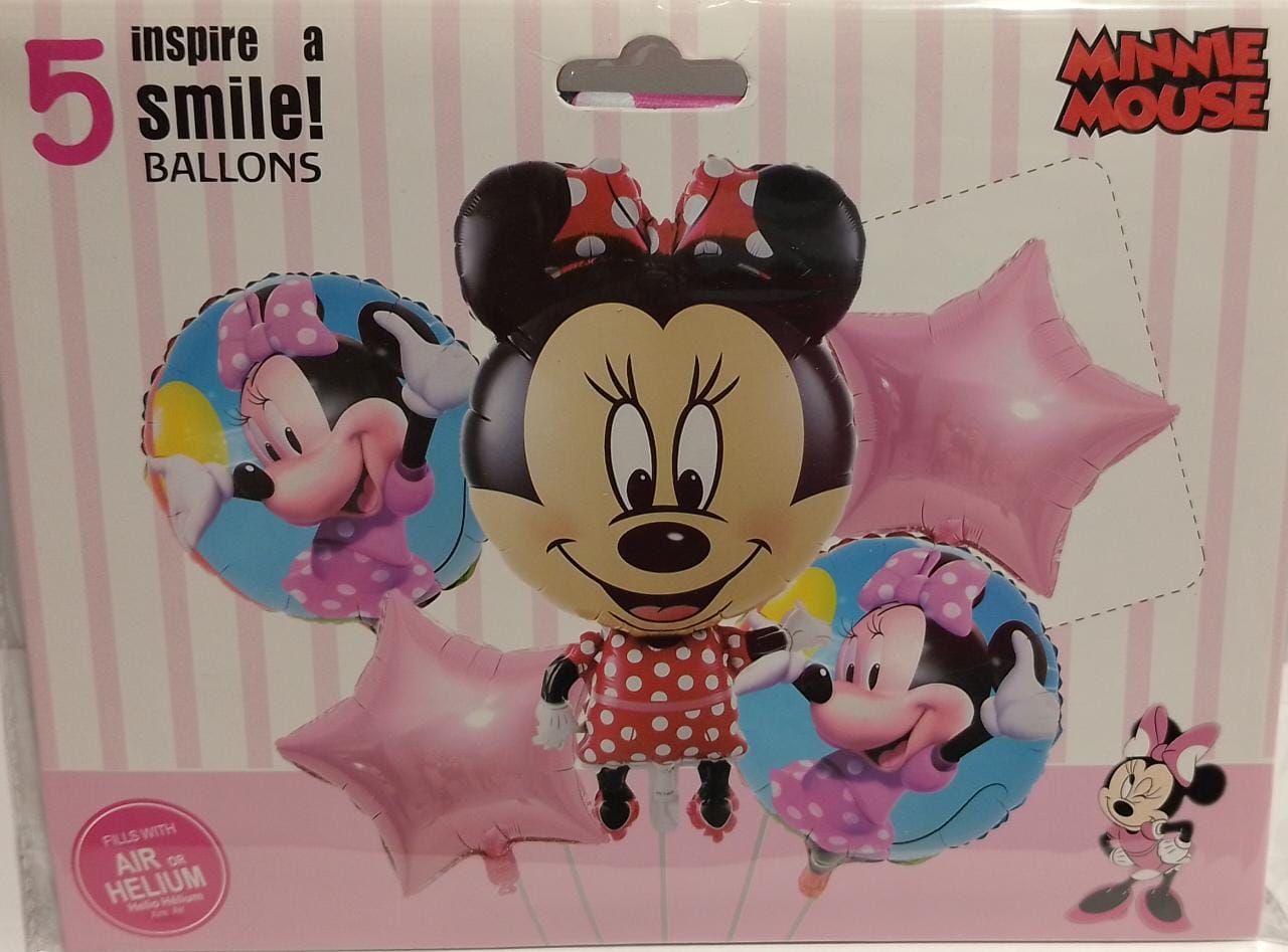 Set Minnie mouse 5 Piezas 4