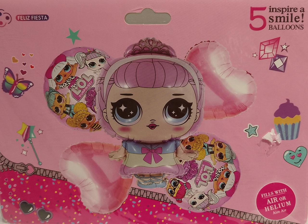 Set Muñeca Lol 5 Piezas 1