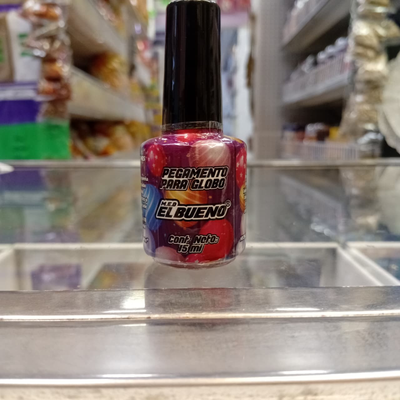 PEGAMENTO PARA GLOBO M.E.D. EL BUENO 15ML