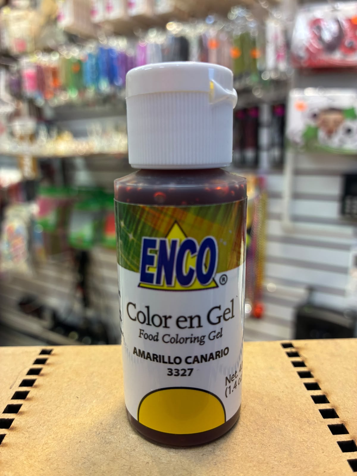 ENCO COLORANTE 40g COLOR AMARILLO CANARIO
