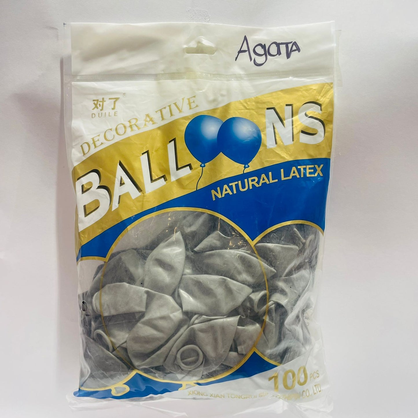 Bolsa de Globos 100pz 10" Agata