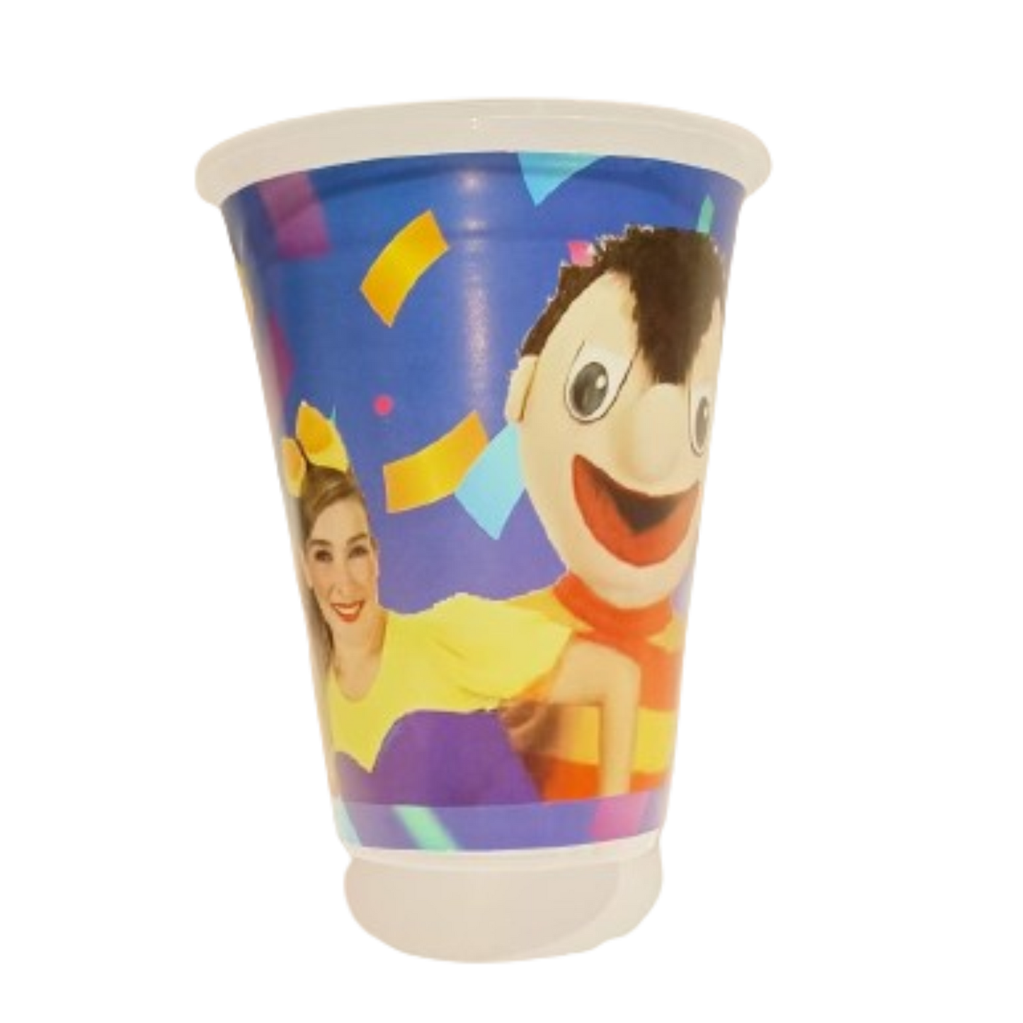 Paquete 10 Vasos Fiesta Bely y Beto
