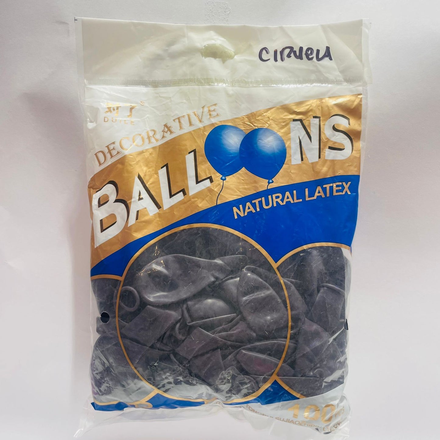 Bolsa de Globos 100pz 10" Ciruela