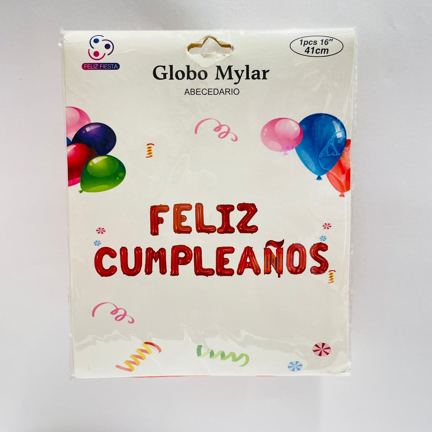 Globo FELIZ CUMPLEAÑOS Bronce