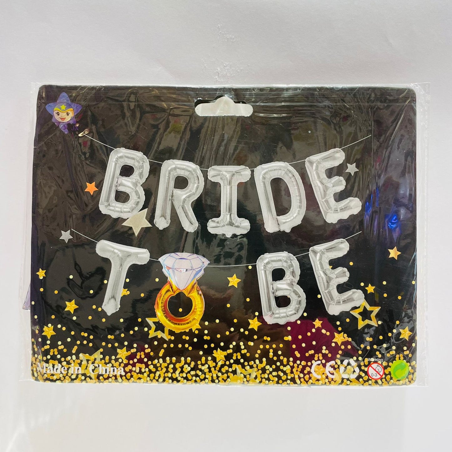 Globo BRIDE TO BE Plateado