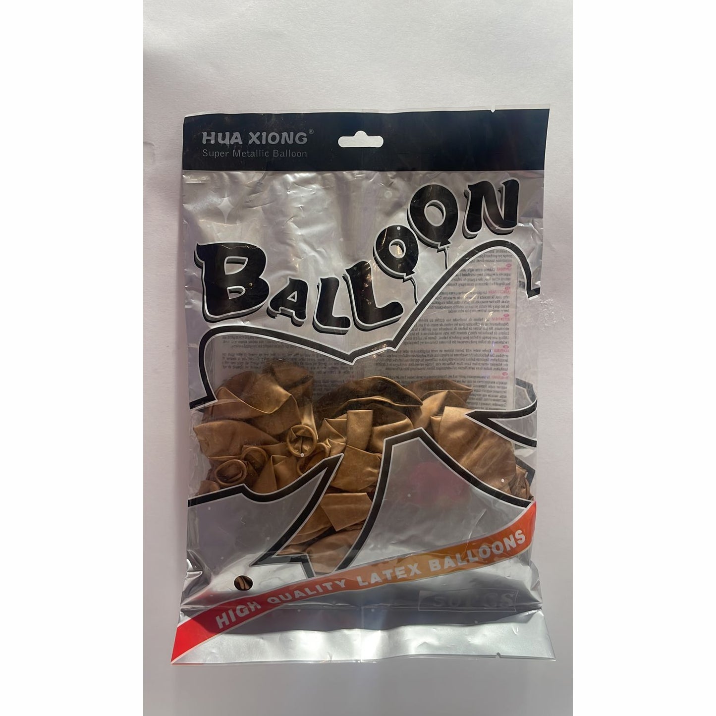 Bolsa de Globos 50pz 10" Metal Copper