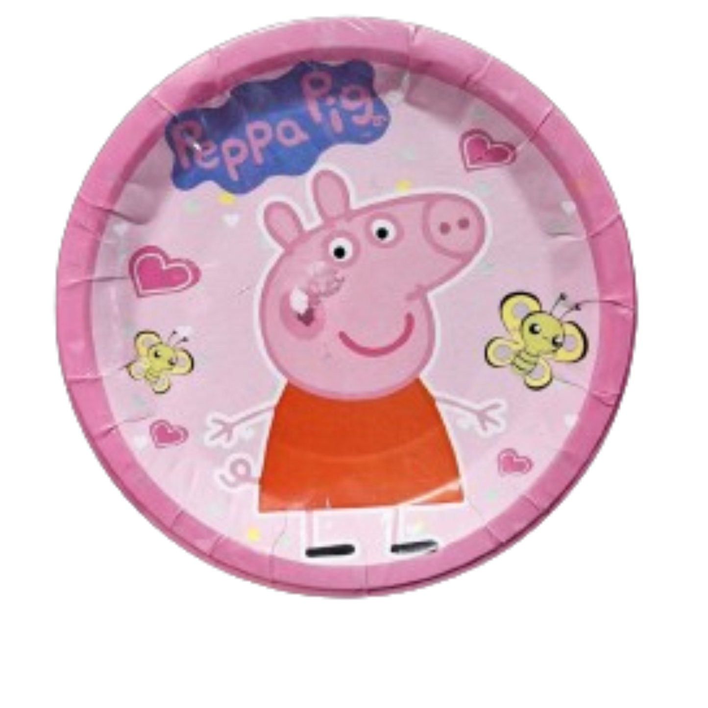 Paquete 10 Pz Platos Peppa Pig
