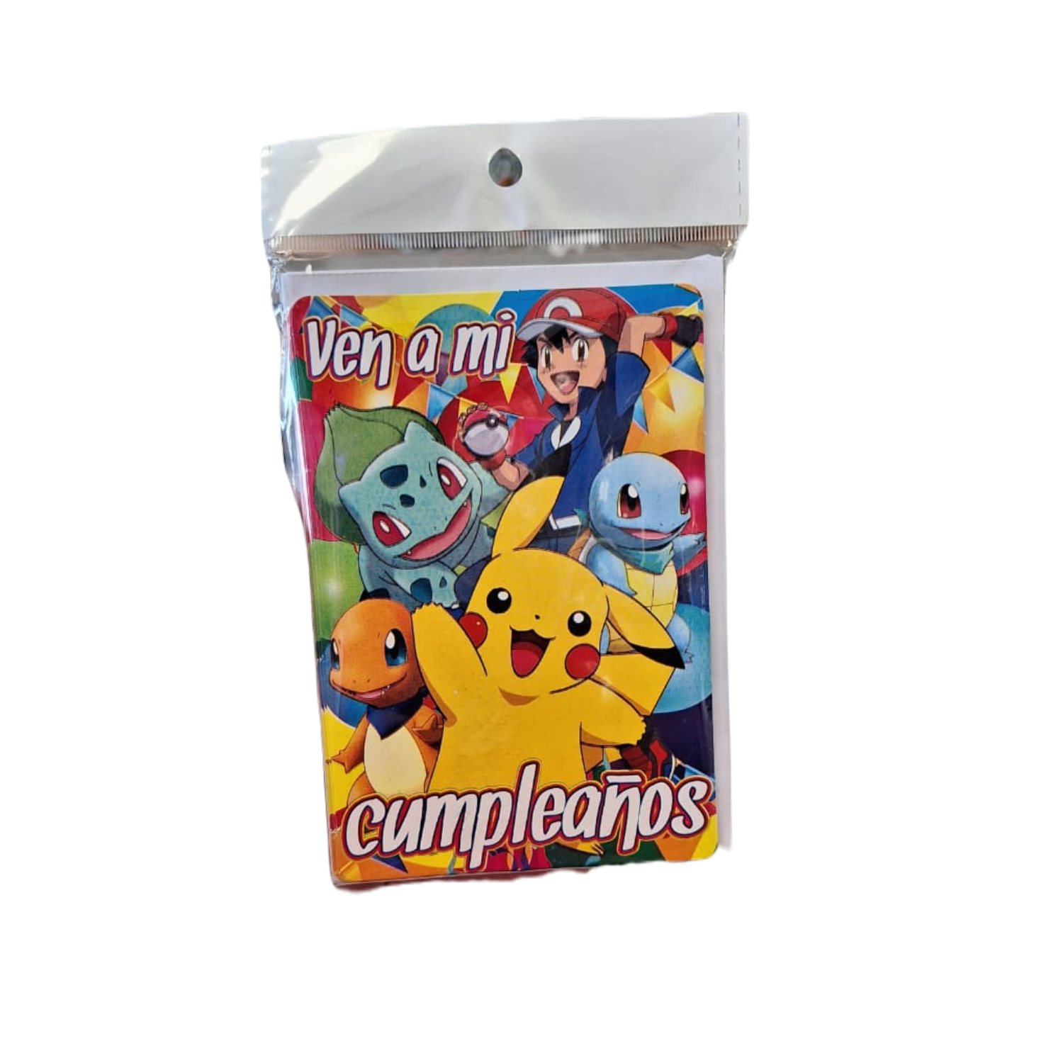 INVITACIÓN CUMPLEAÑOS POKEMON NIÑA