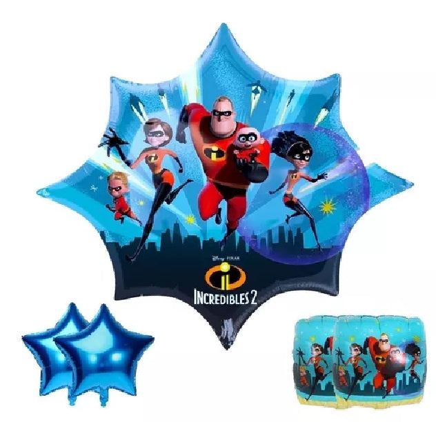 Set Los Increibles 5 Piezas