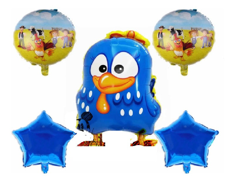 Set Gallina Pintadita 5 Piezas