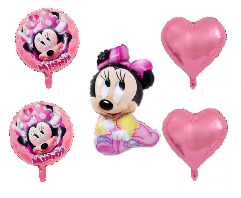 Set Baby Minnie Mouse 5 Piezas