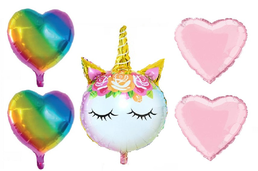 Set Unicornio 5 Piezas