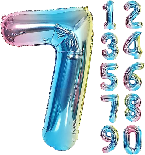 Globo Numero Rose Gold 40"