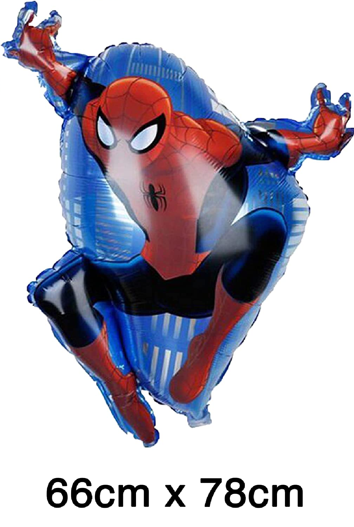 Kit 5 Globos Spiderman Feliz Cumpleaños Metalizado