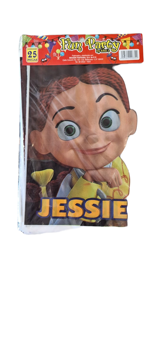 Paquete 10 Bolsas para bolo Jessy Toy Story