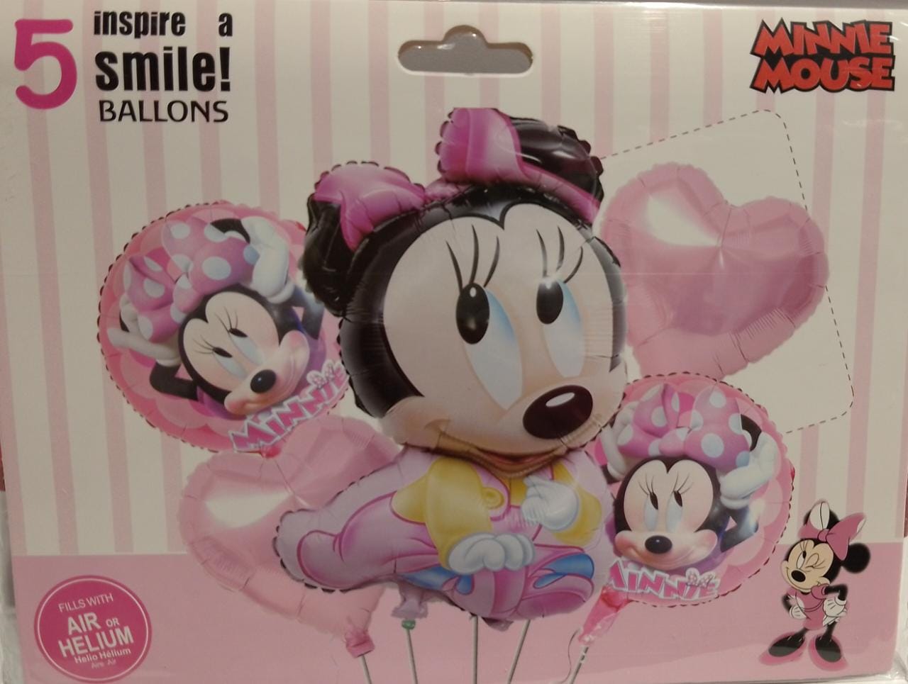 Set Baby Minnie Mouse 5 Piezas