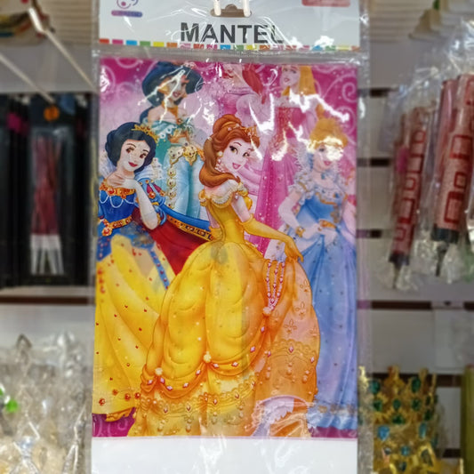MANTEL RECTANGULAR PRINCESAS DISNEY