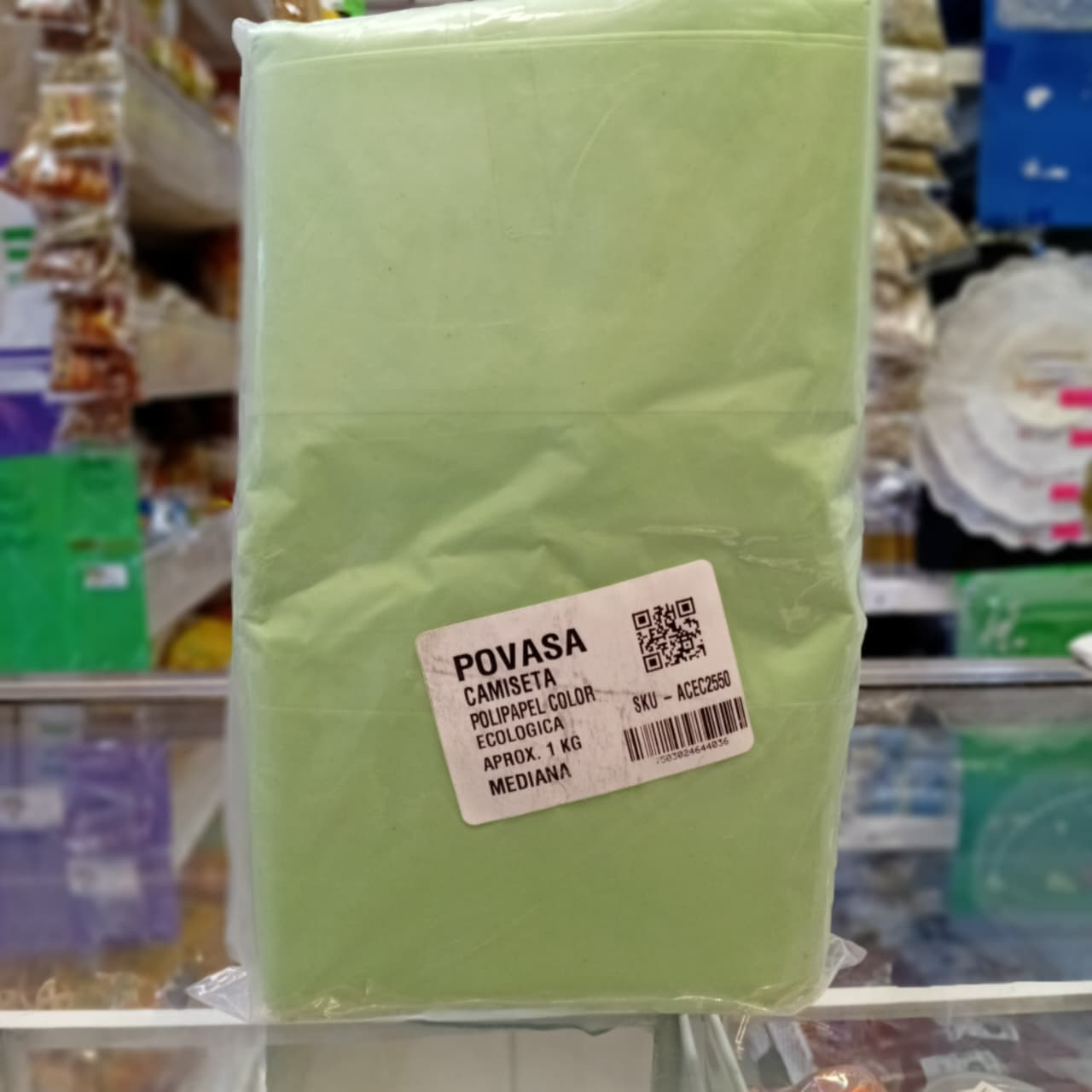 BOLSA CAMISETA MEDIANA POLIPAPEL 1KG