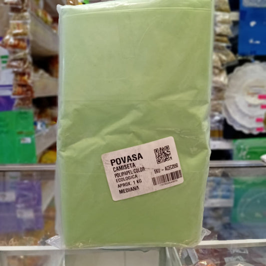 BOLSA CAMISETA MEDIANA POLIPAPEL 1KG