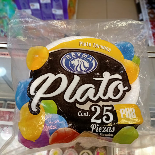PLATO POZOLERO CHICO PH8 25 PIEZAS