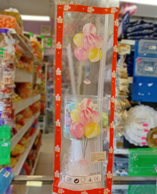 BASE PARA GLOBOS CON LUZ