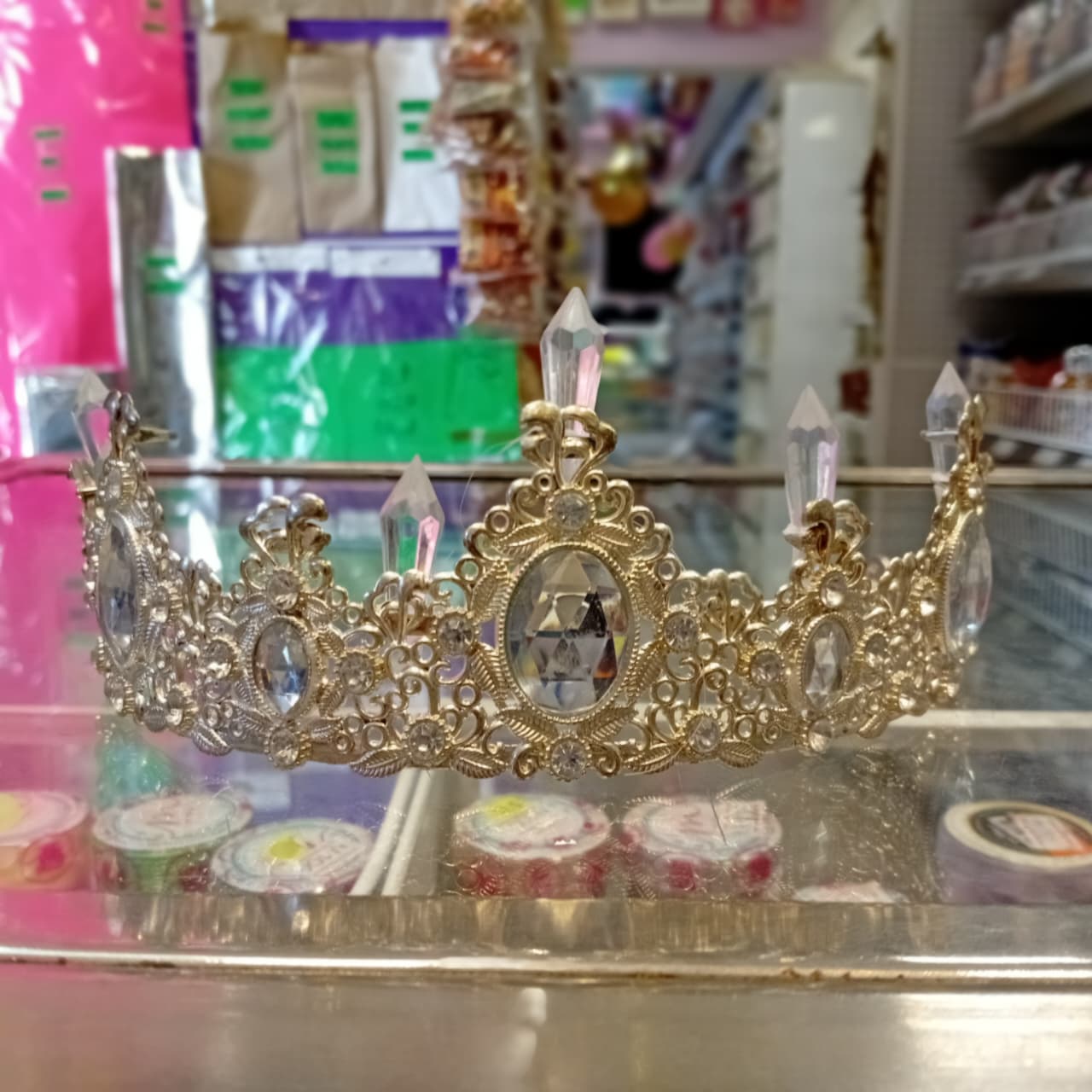 CORONA CUARZO PLATA