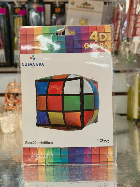 GLOBO CUBO RUBIK 22 PULGADAS