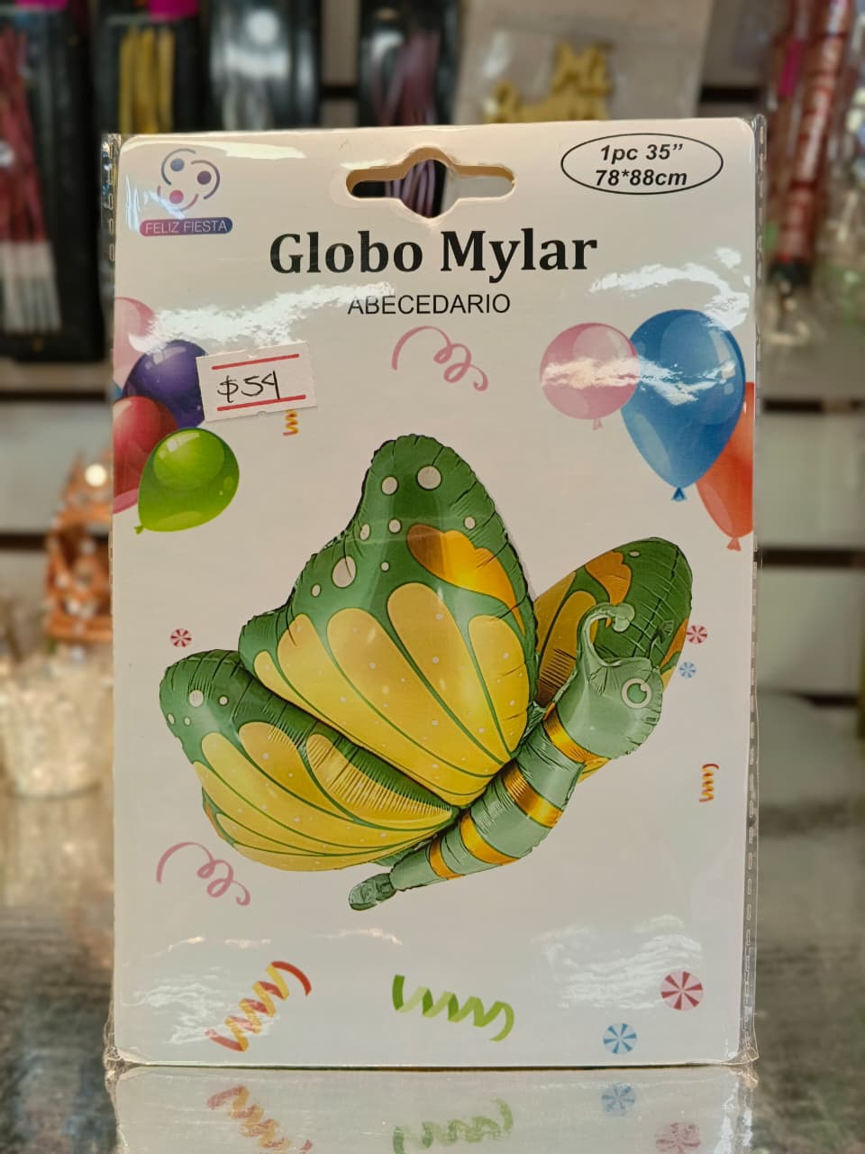 GLOBO FOILD MARIPOSA