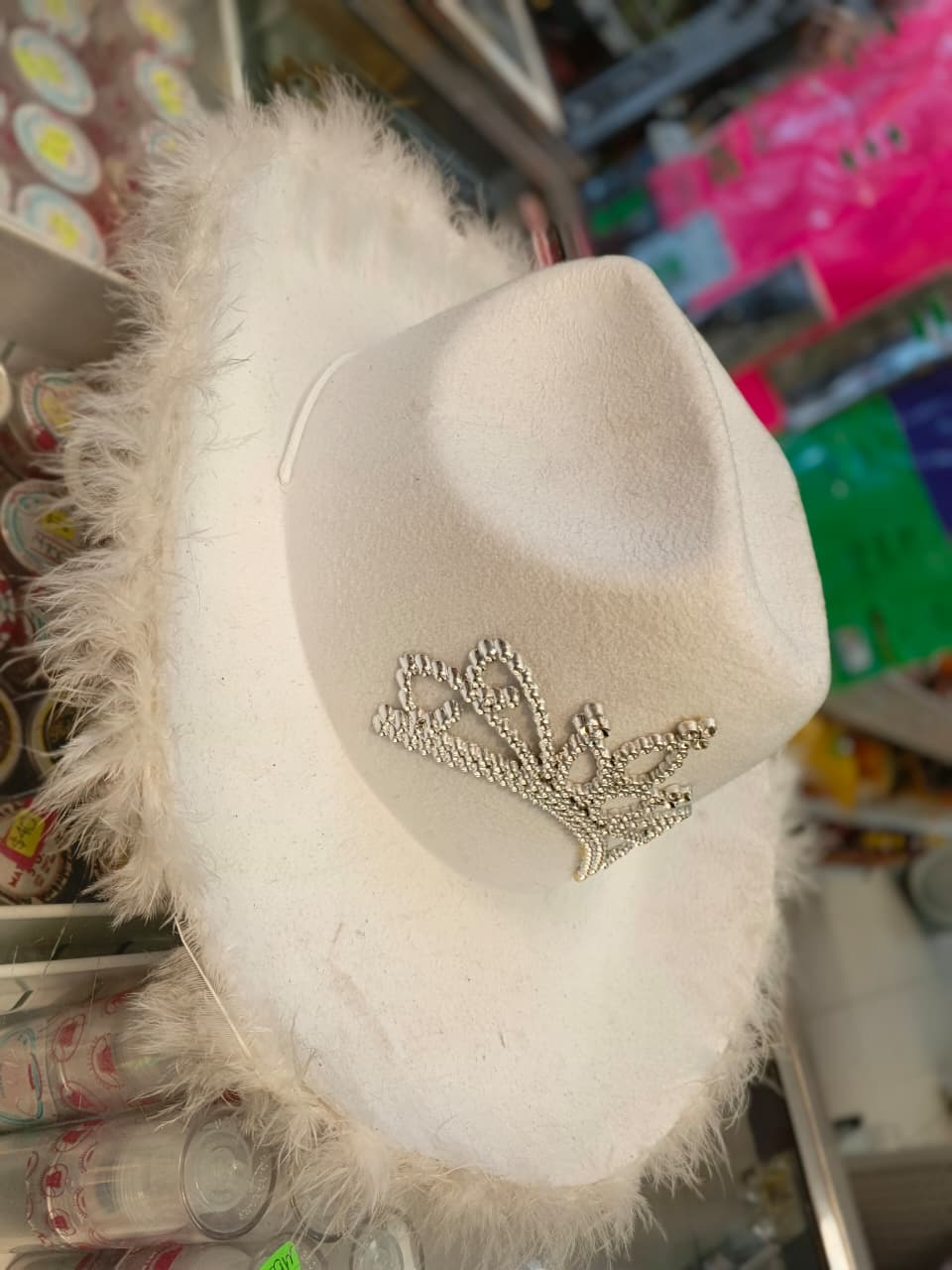 SOMBRERO TEXANO BLANCO
