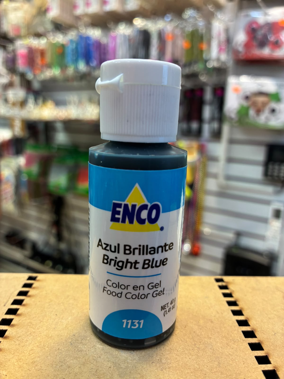ENCO COLORANTE 40g COLOR AZUL BRILLANTE