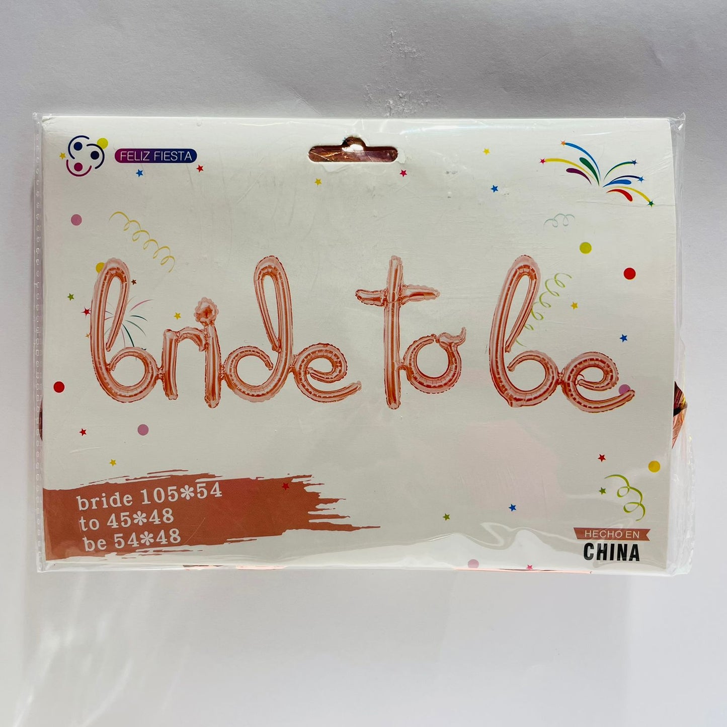 Globo bride to be Oro Rosa